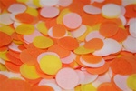 Bath Confetti-Circle Citrus